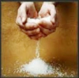 تنتج الأملاح نتيجة اتحاد الهالوجينات مع الفلزات القلوية