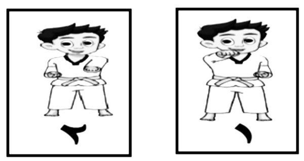 اختاري الاسم الصحيح للمهارة رقم اثنين (2) التي في الصورة التي أمامك